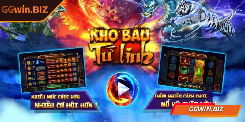 Kho báu tứ linh GGWIN mở ra thế giới nổ hũ sống động