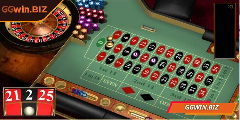 Roulette GGWIN là sản phẩm may rủi mang lại nhiều sự thú vị